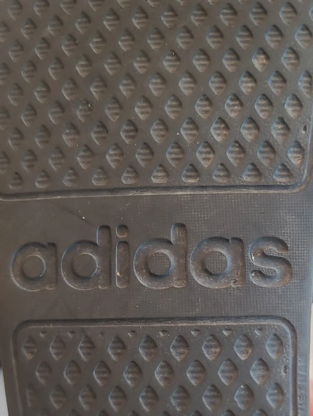 Adidas Unisex Slide Sandals Textured Strap Slip On Open Toe Comfort